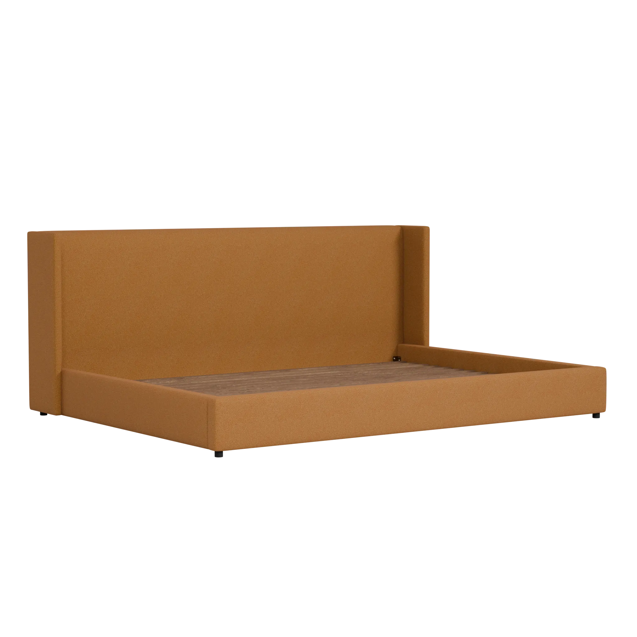 Captiva Elite Light Brown 48" Upholstered Shelter Bed