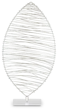 Zoui White Large Tabletop Accessory