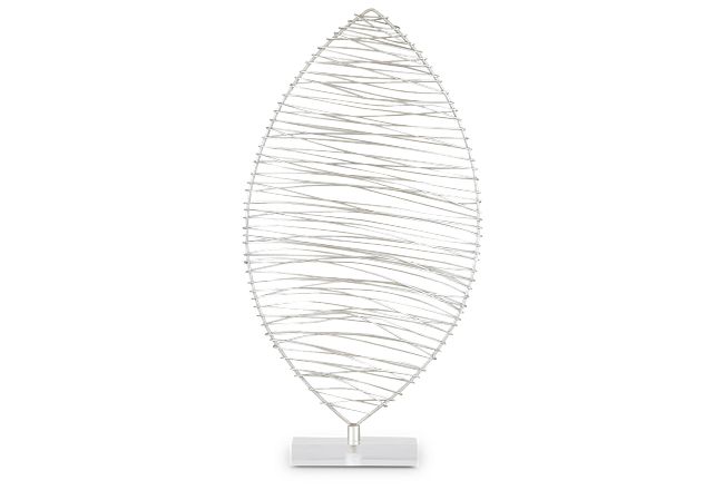 Zoui White Large Tabletop Accessory