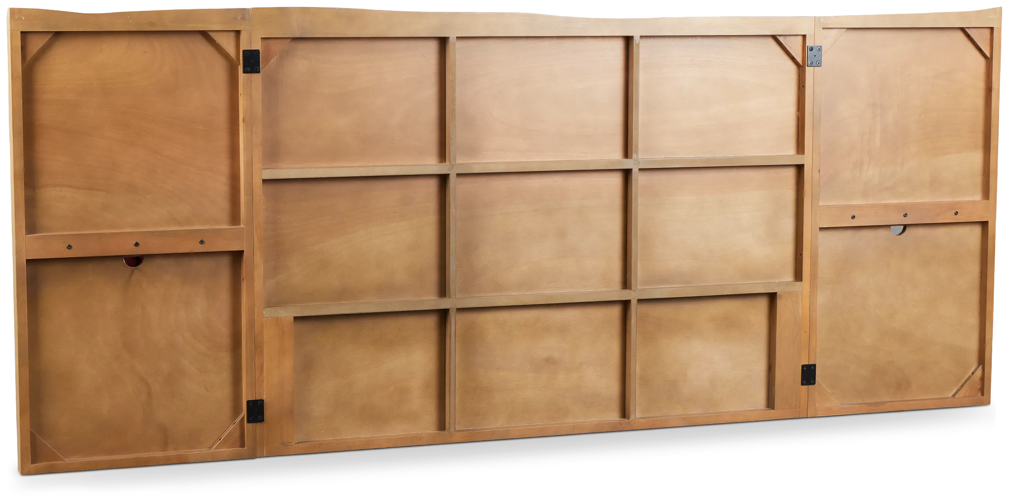 Haven Light Tone Spread Bed W/ Two Nightstands