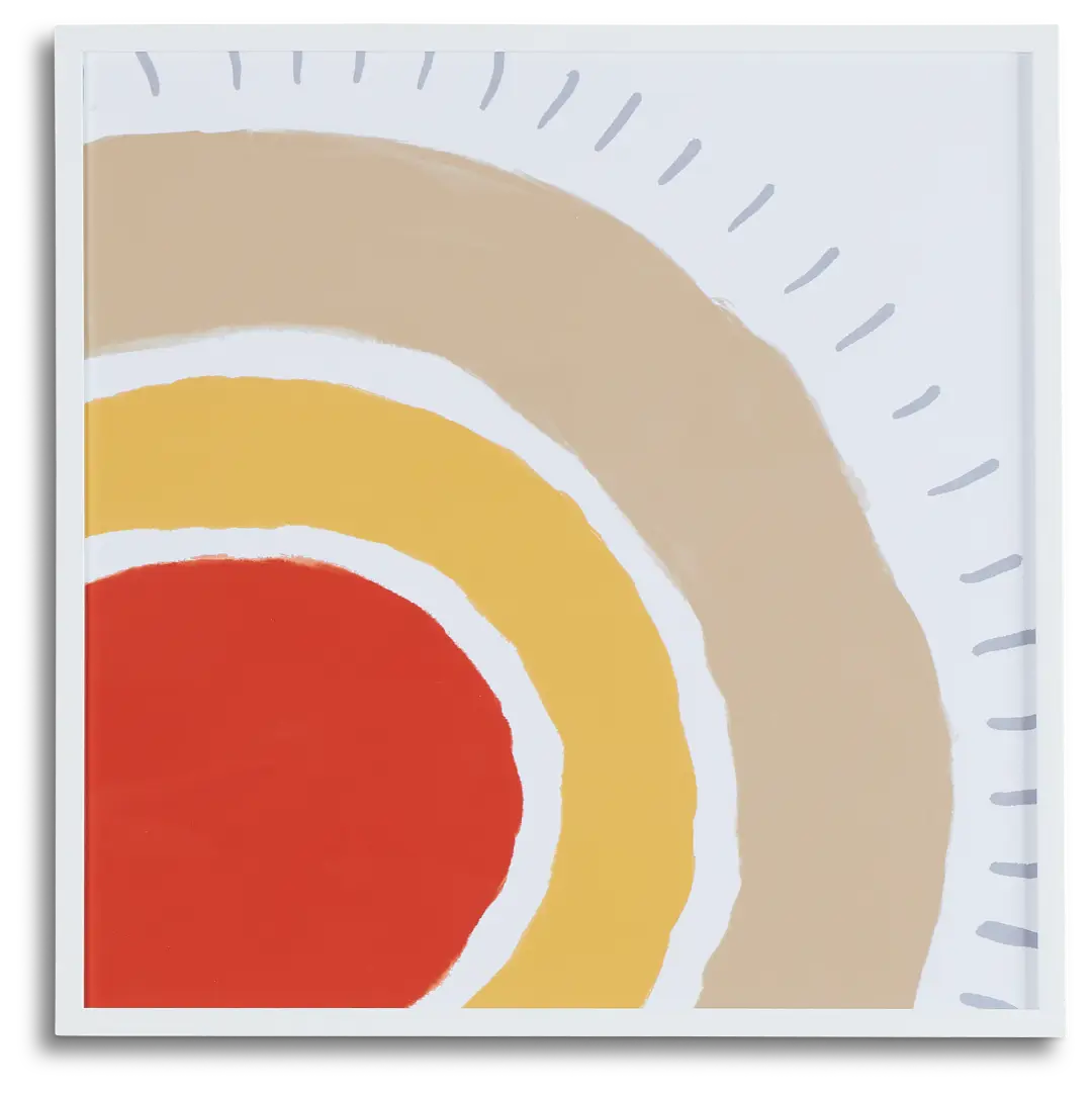 Tripp Orange Framed Wall Art Tripp Orange Framed Wall Art