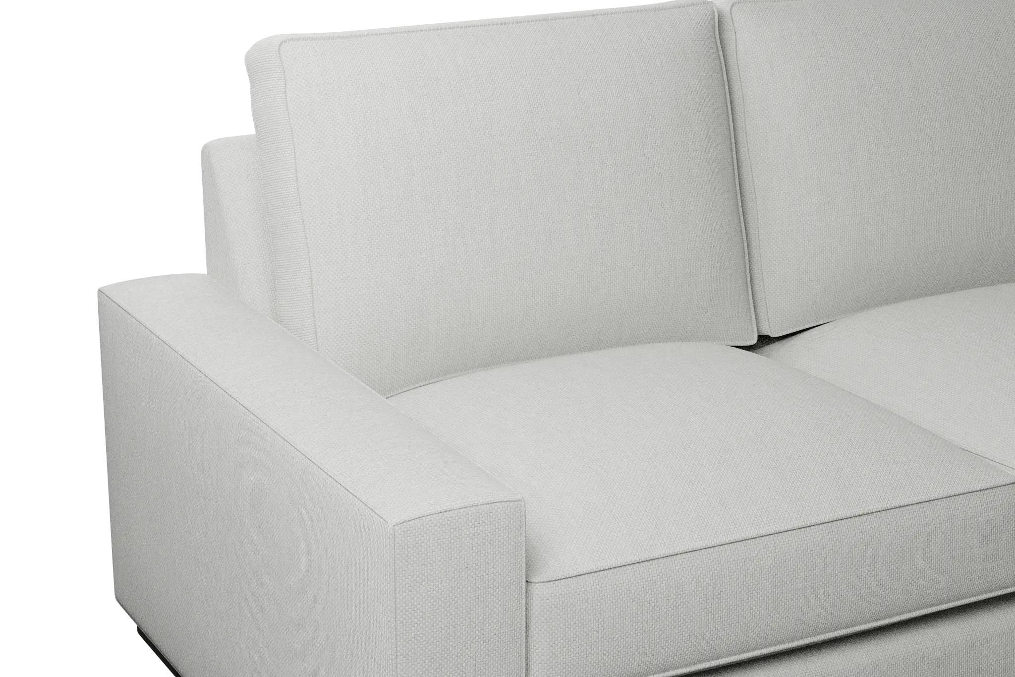 Edgewater Revenue White Right Chaise Sectional Edgewater Revenue White Right Chaise Sectional