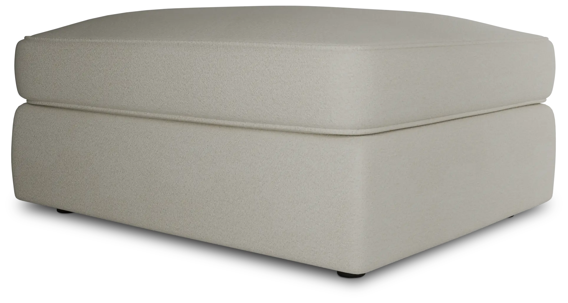 Siesta Elite Ivory Fabric Ottoman Siesta Elite Ivory Fabric Ottoman