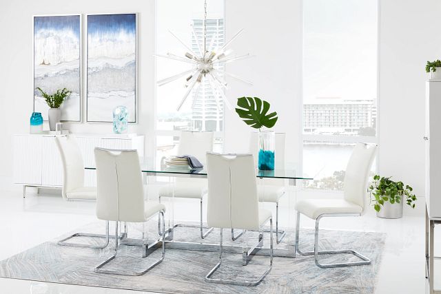 Denmark Glass Rectangular Table