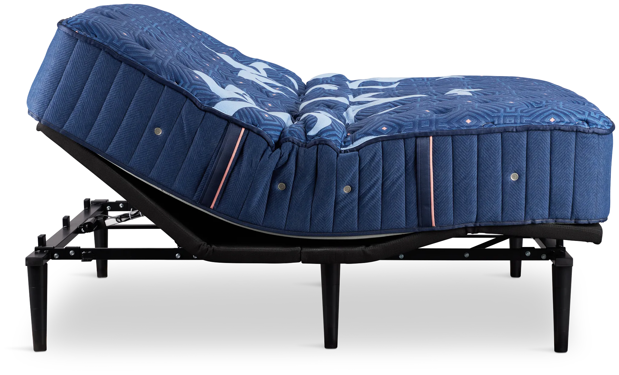 Stearns & Foster Lux Estate Medium Ease Adjustable Mattress Set