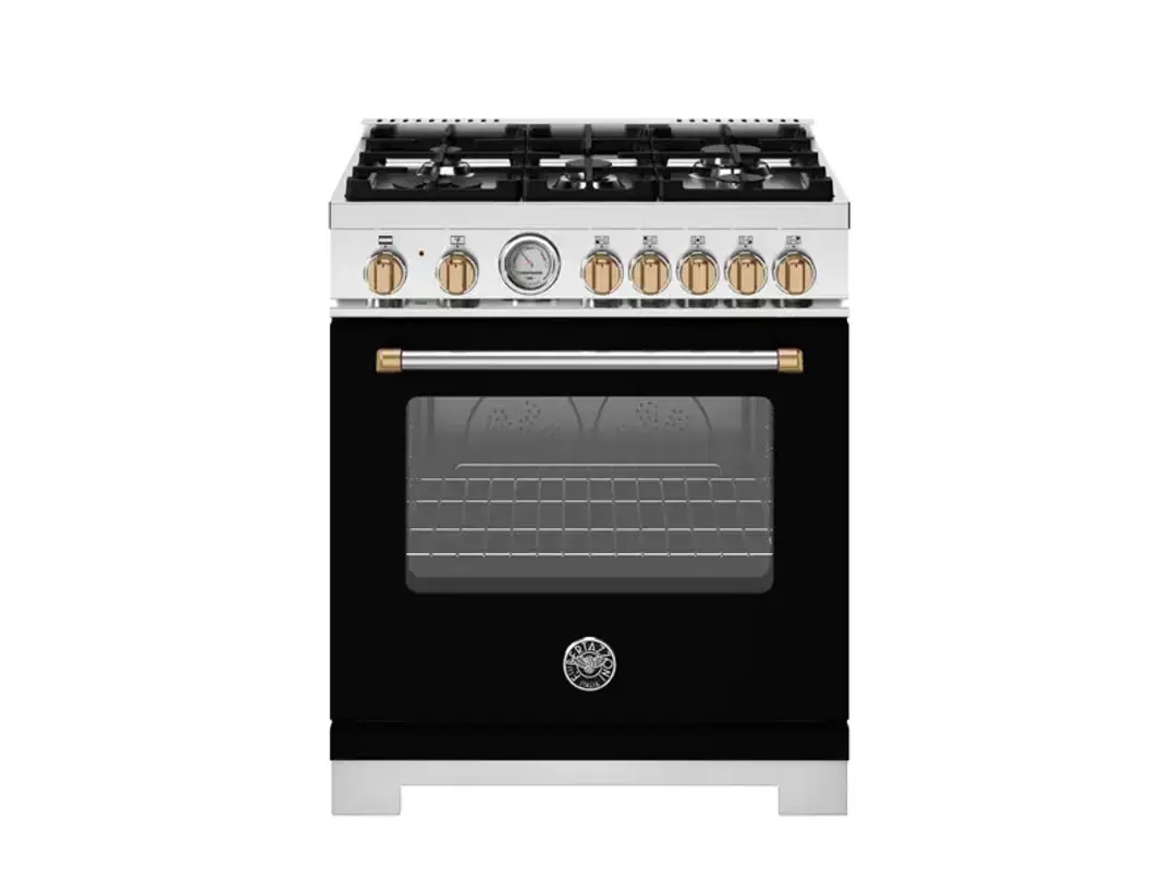 Bertazzoni Master Series Black 30" Dual Fuel Range Bertazzoni Master Series Black 30" Dual Fuel Range