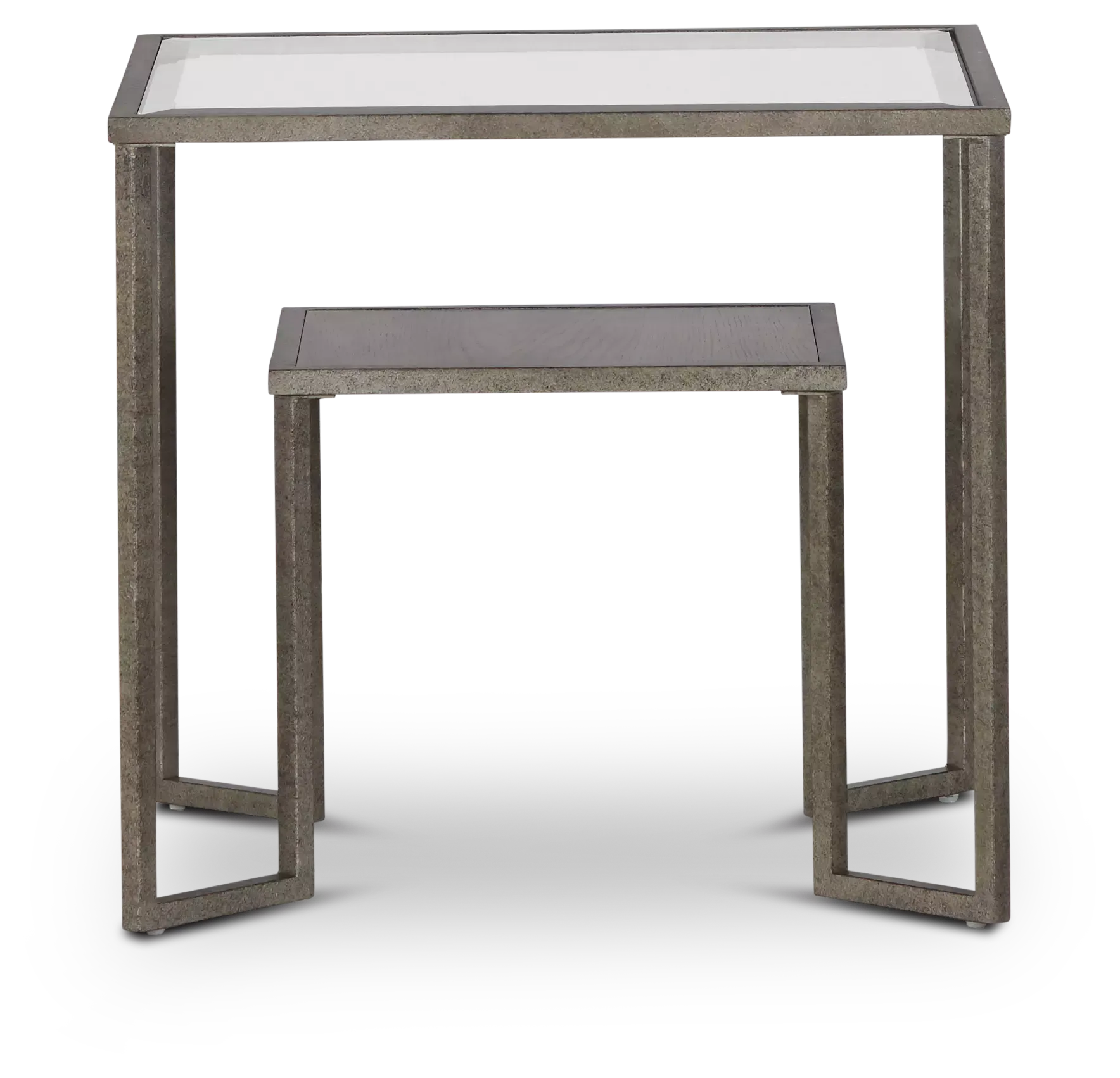 Bendishaw Metal Rectangular End Table