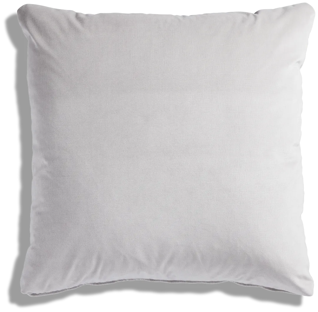 Lauran Light Gray 24" Accent Pillow