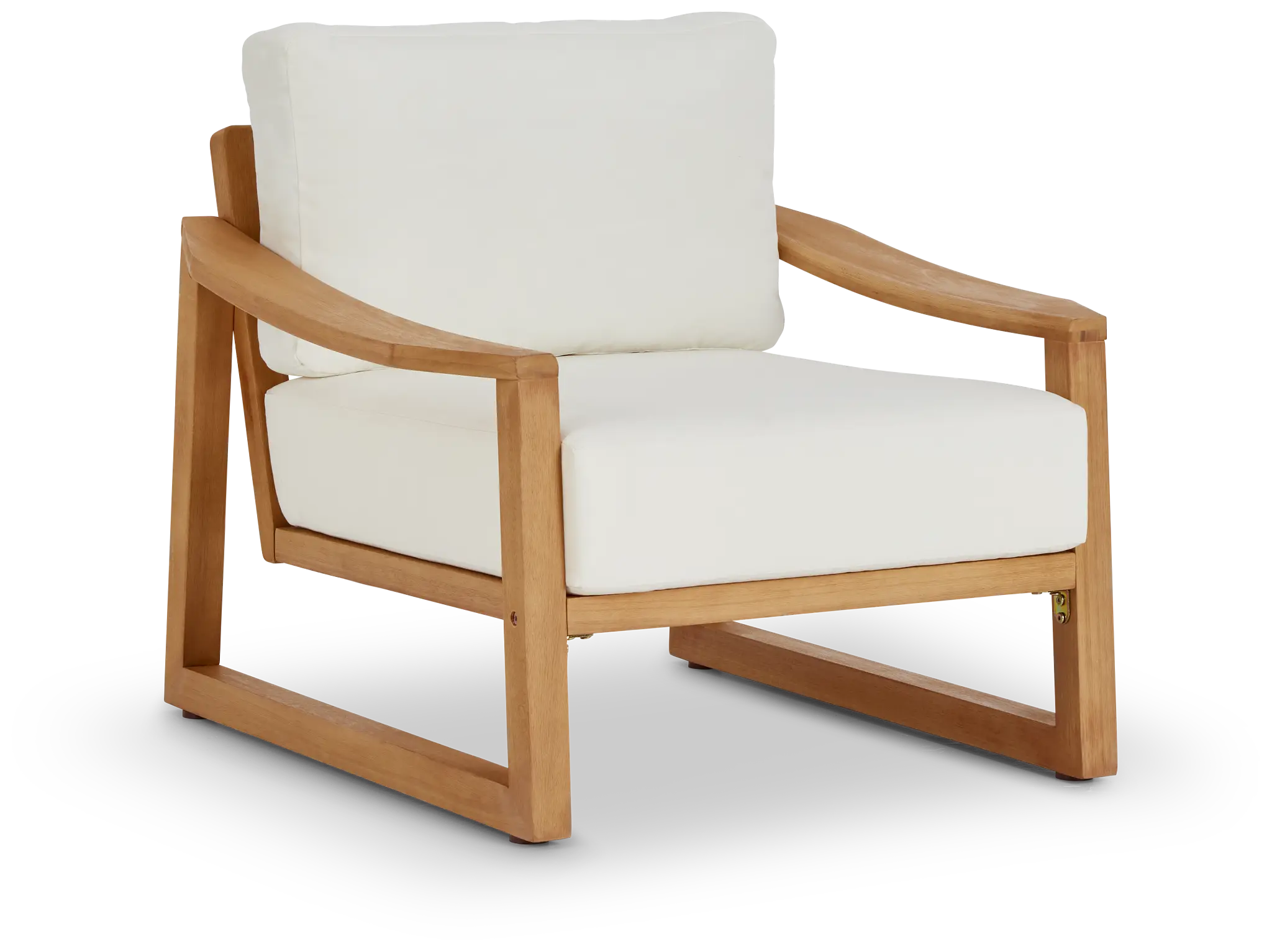 Tobago Light Tone Chair With White Cushion Tobago Light Tone Chair With White Cushion