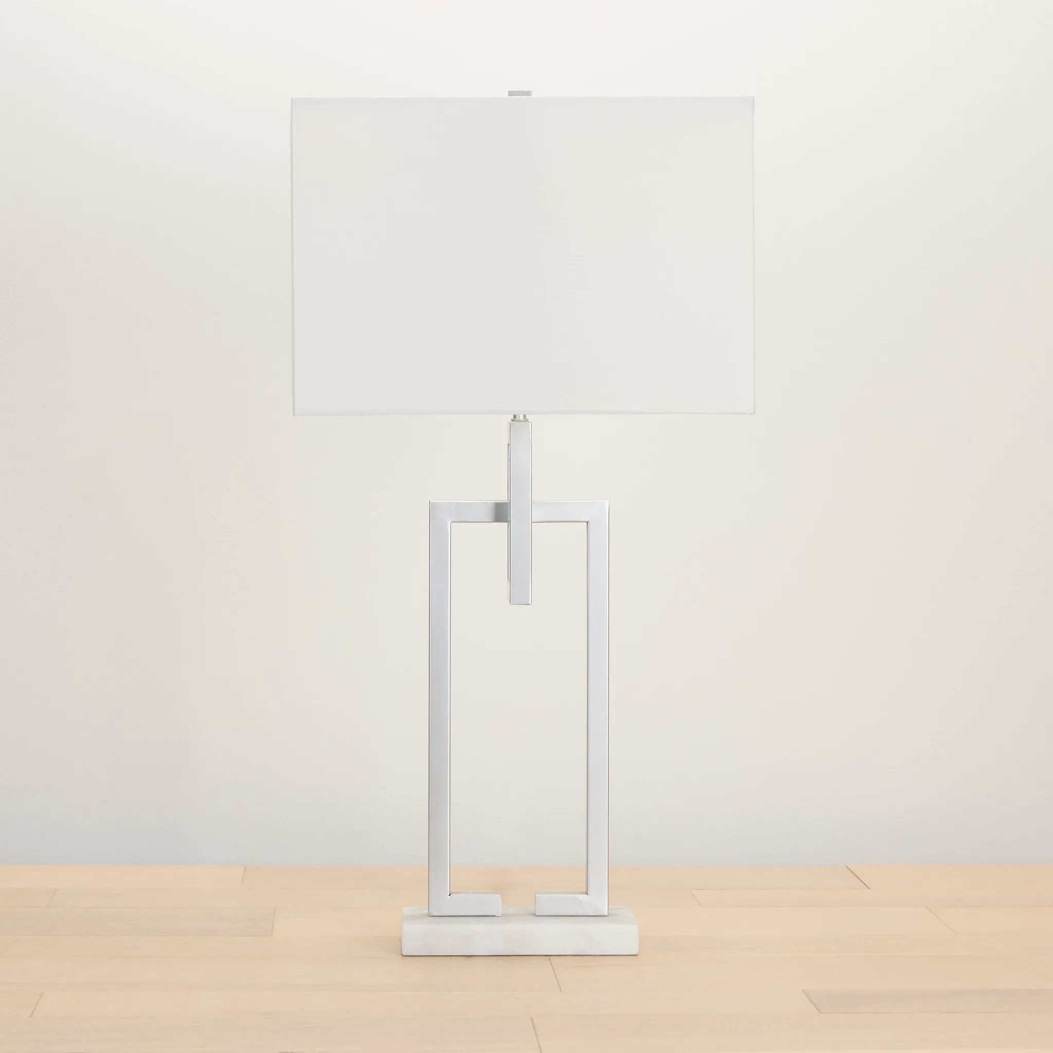 Celena Silver Table Lamp