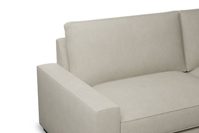 Edgewater Suave Beige 96" Sofa W/ 2 Cushions