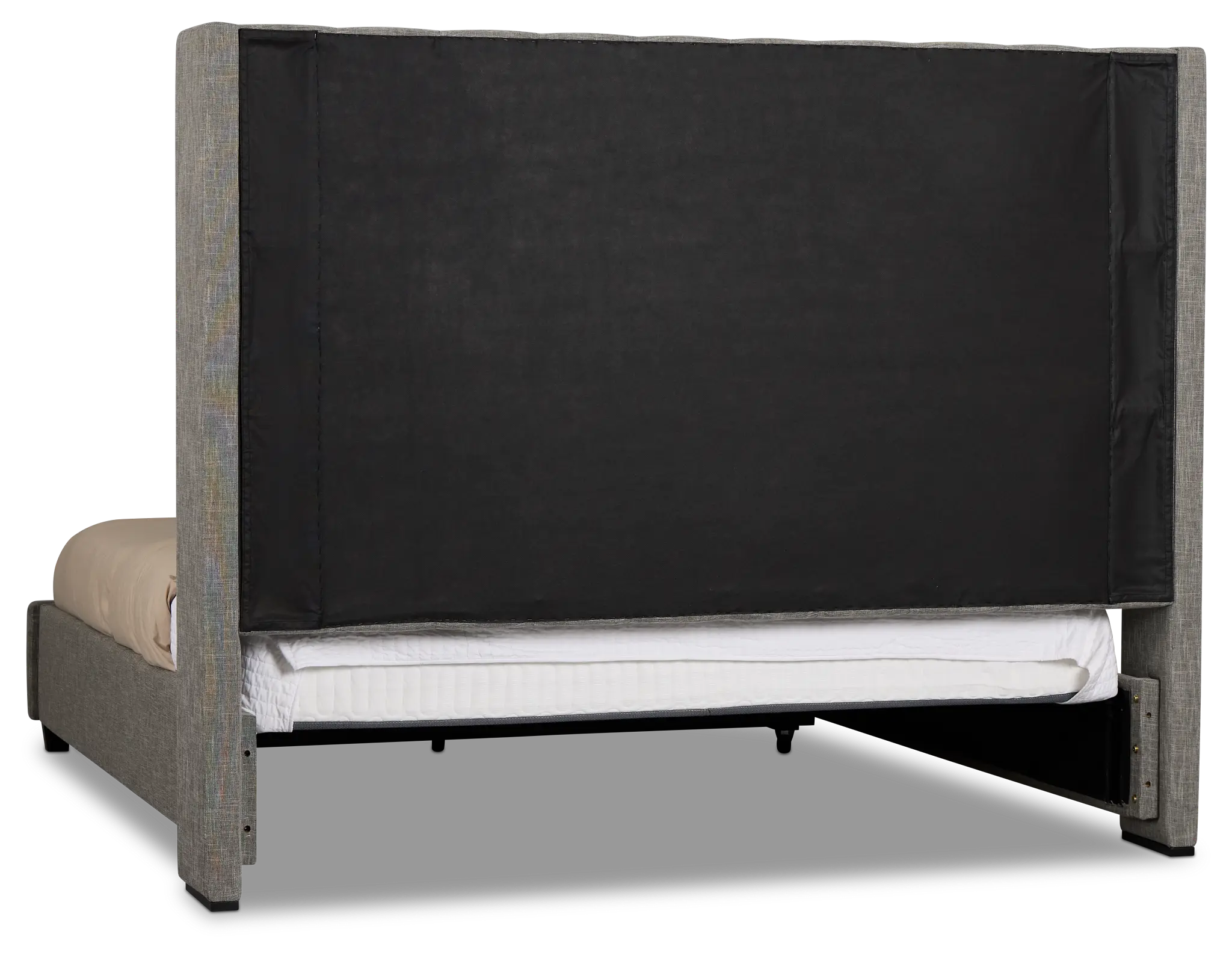 Chatham Gray High Platform Storage Bed Chatham Gray High Platform Storage Bed