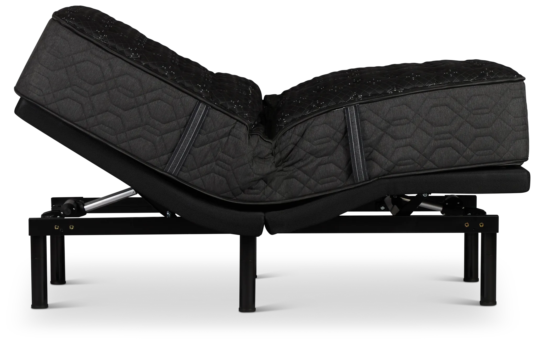 Beautyrest Black Series Three Extra Firm Plus Adjustable Mattress Set