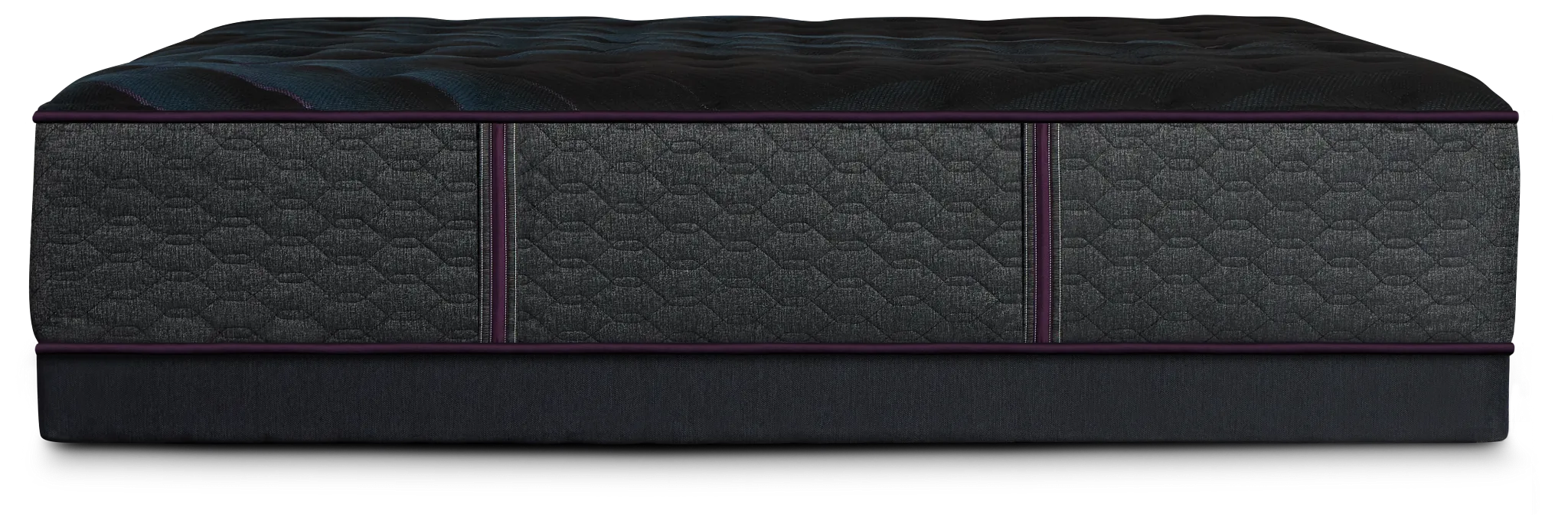 Beautyrest World Class Level 3 Plush Low-profile Mattress Set
