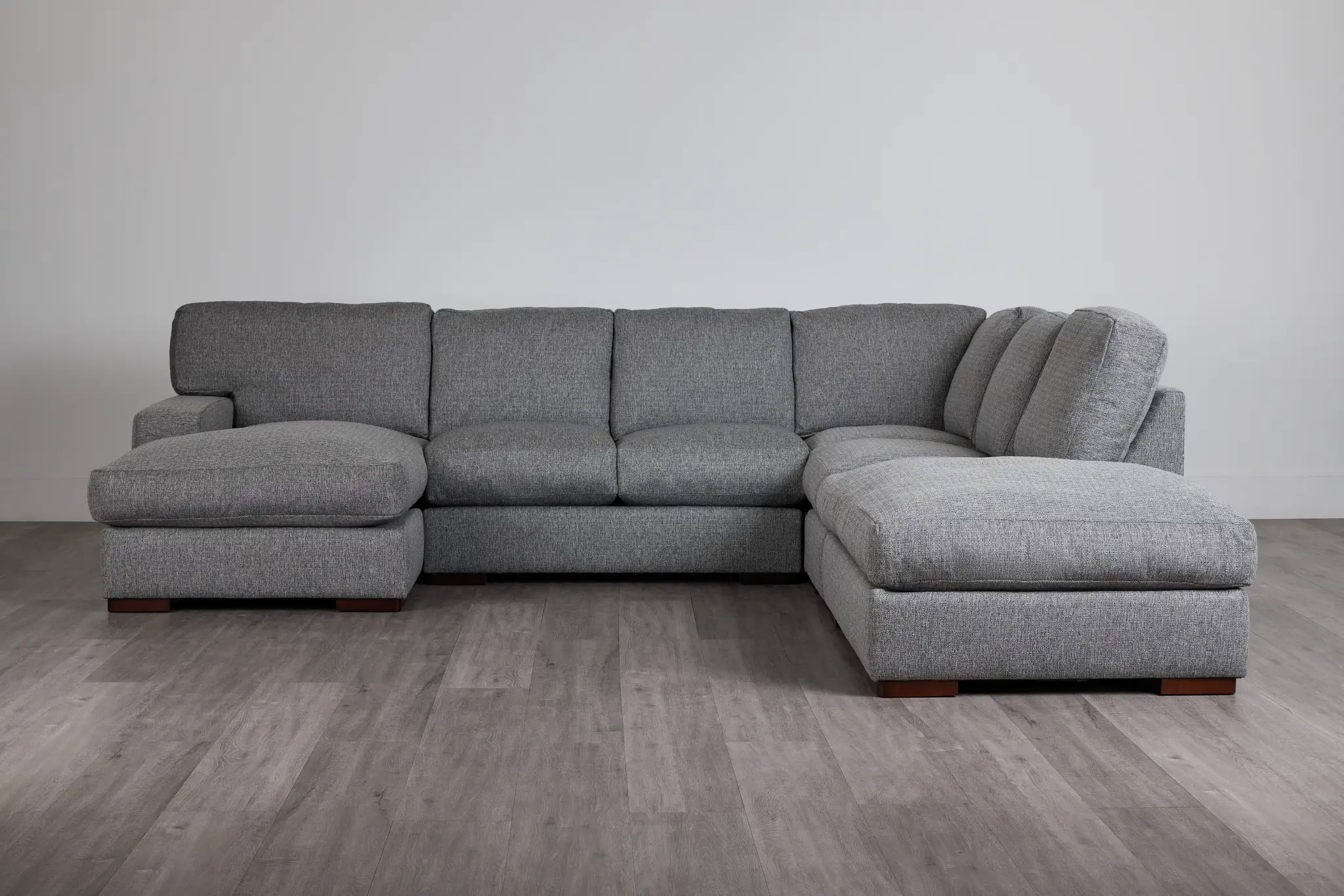Veronica Dark Gray Down Large Right Bumper Sectional Veronica Dark Gray Down Large Right Bumper Sectional