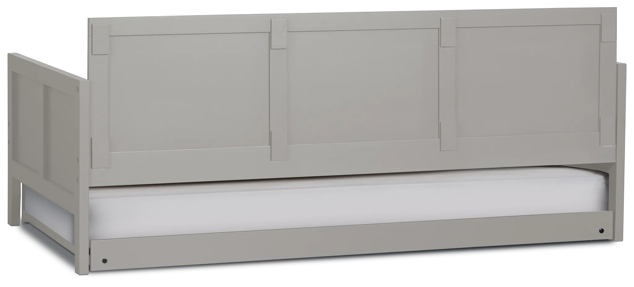 Charleston Gray Panel Trundle Bed