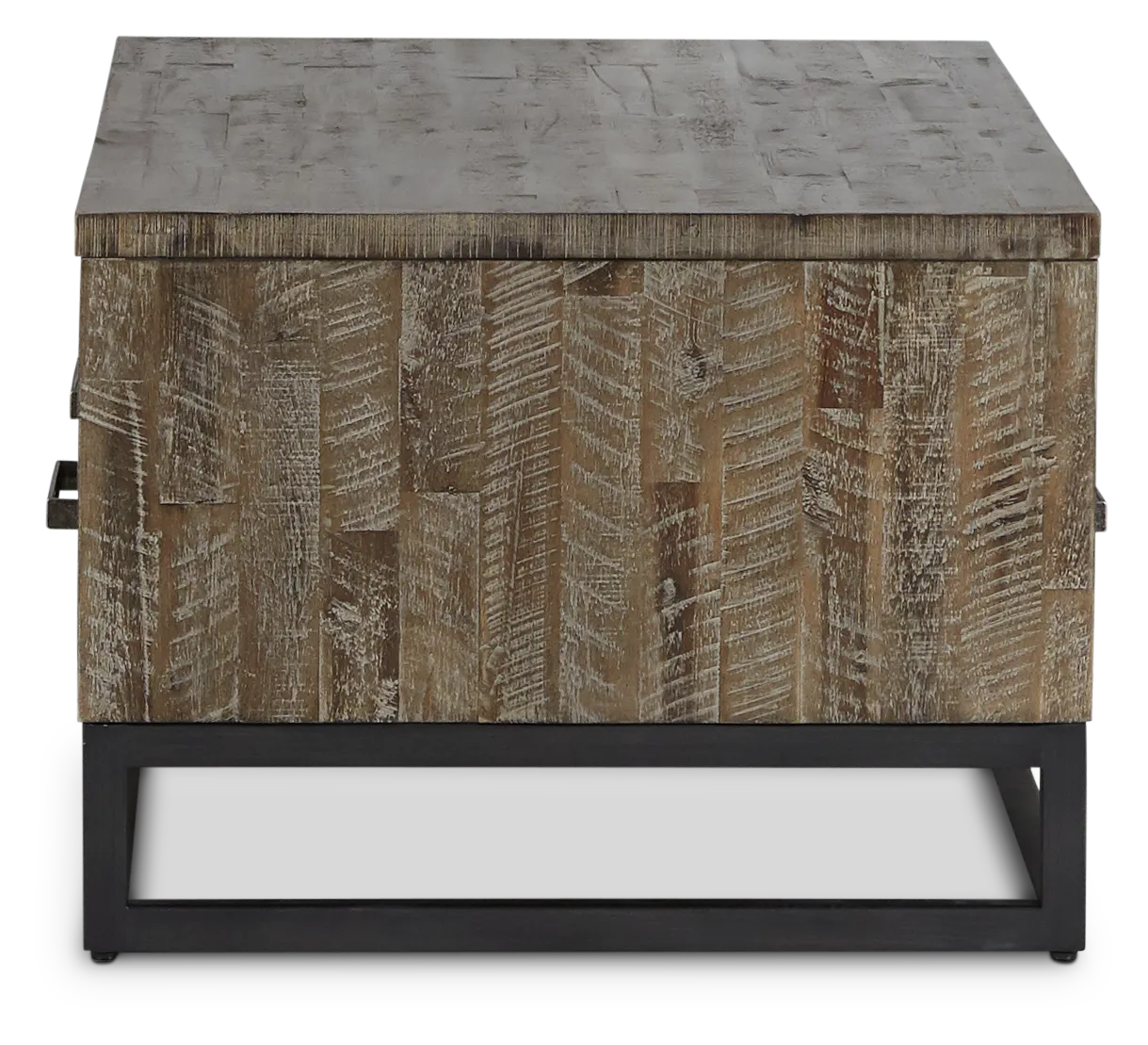 Hayes Light Gray Rectangular Coffee Table