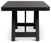 Pacific Black Trestle Table