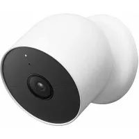 Nest Cam Battery Power Pro White Security Cameras & Surveillance
