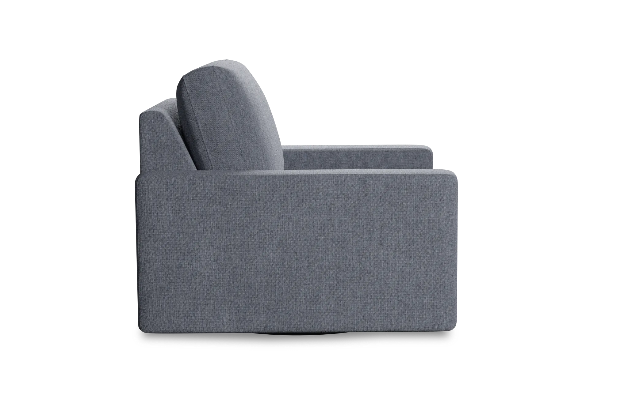 Edgewater Elevation Gray Swivel Chair