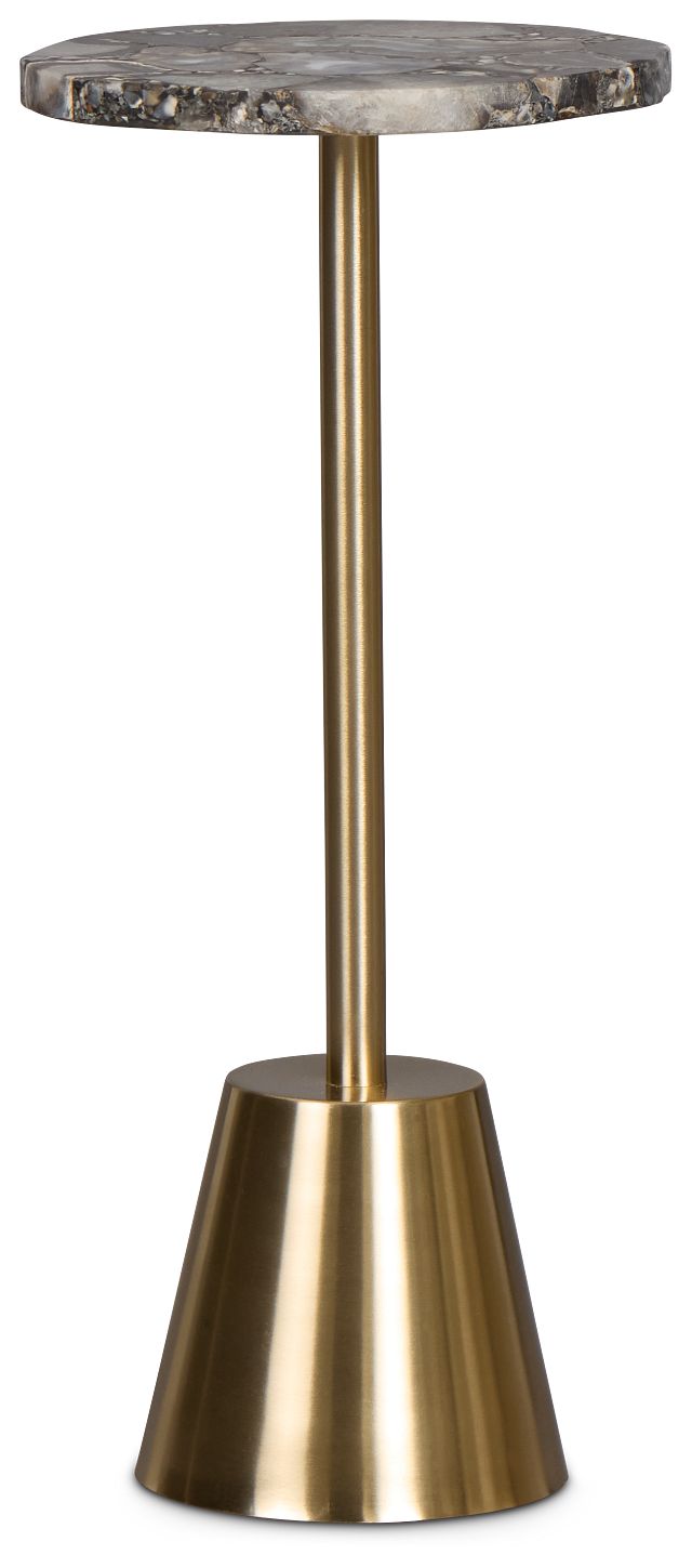 Belnay Gold Metal Accent Table