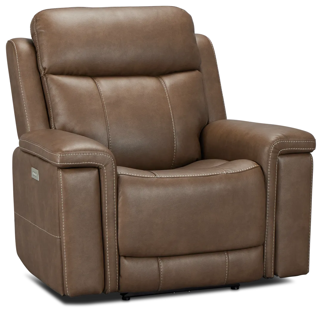 Jayden Brown Micro Power Recliner