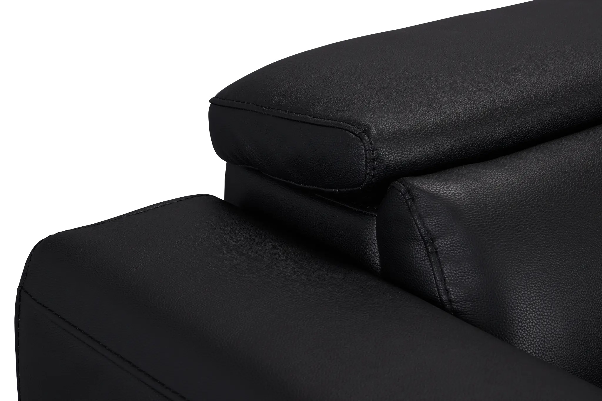 Lombardy Black Micro Power Reclining Sofa Lombardy Black Micro Power Reclining Sofa