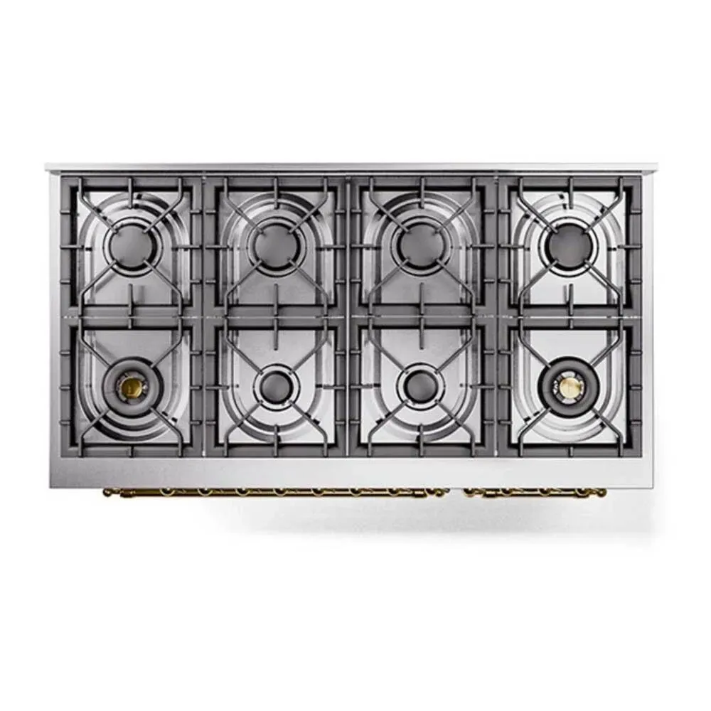 Ilve Nostalgie Ii 48" White Gas Range
