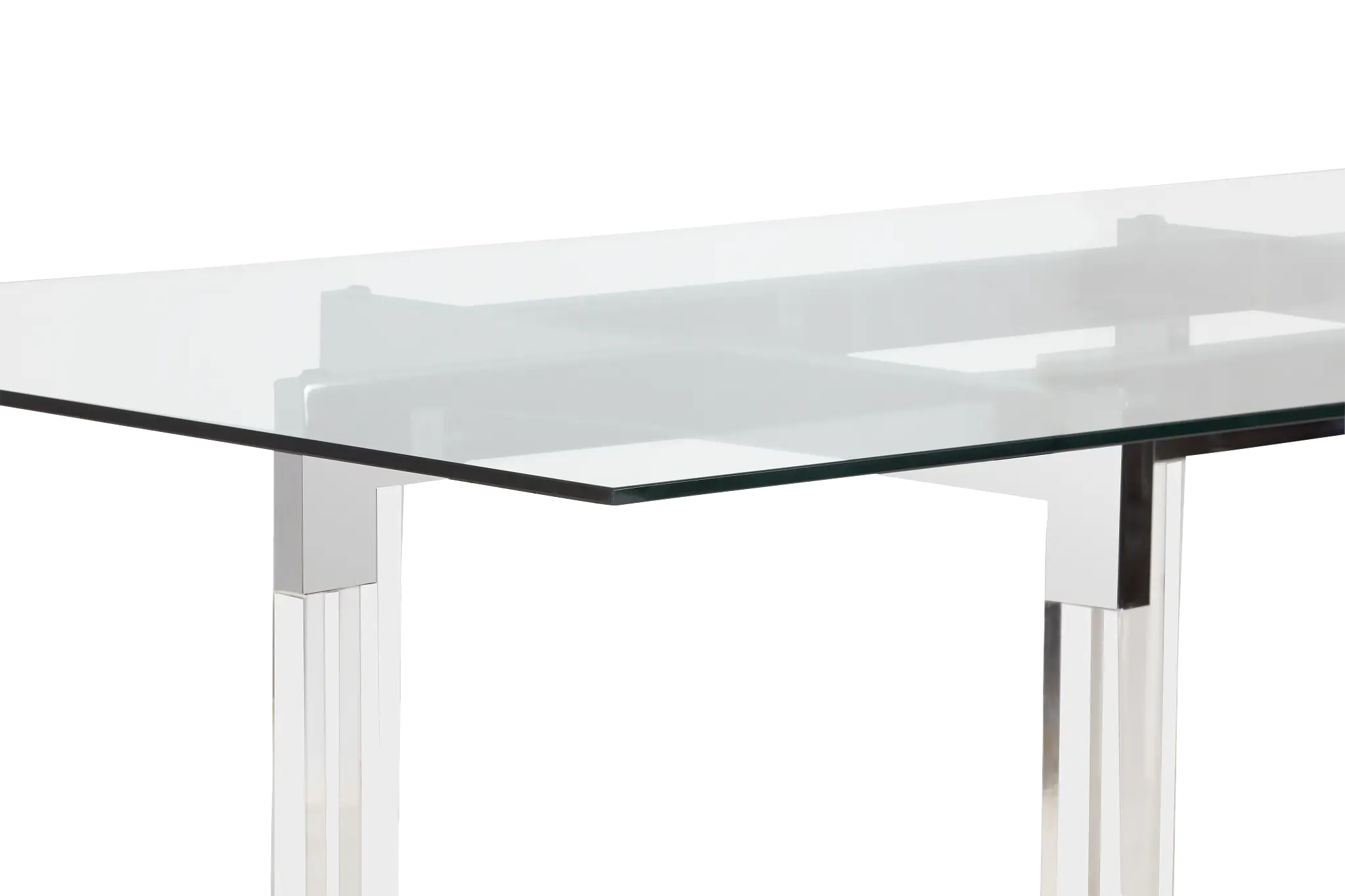 Denmark Glass Rectangular Table Denmark Glass Rectangular Table