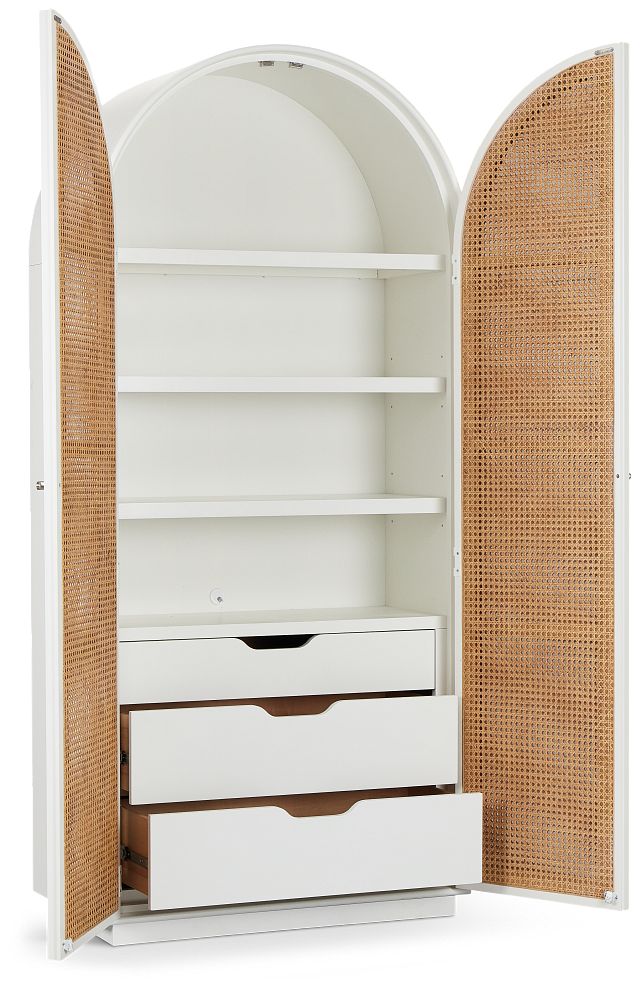 Malibu Light Tone 2-door Storage Cabinet