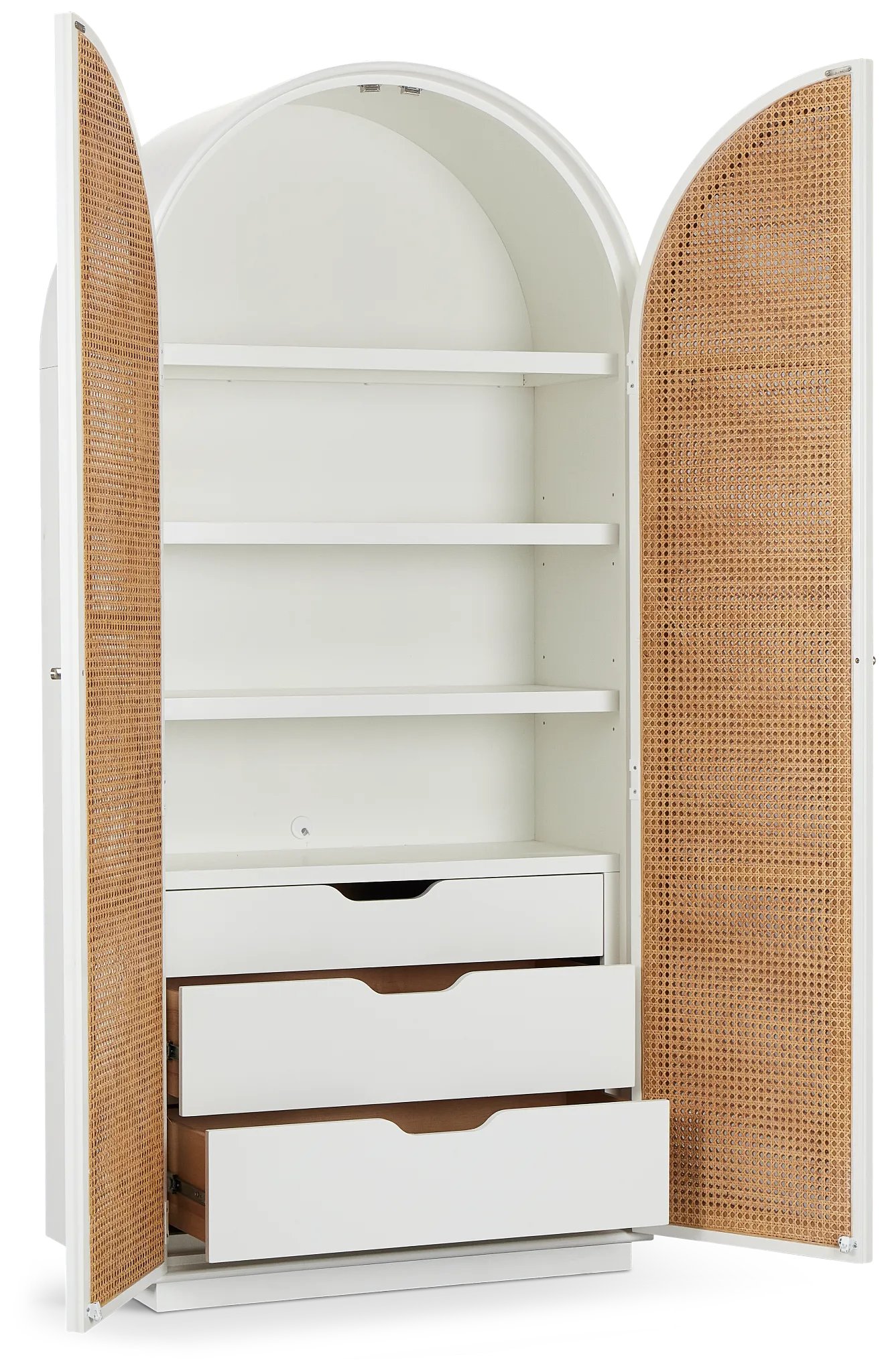 Malibu Light Tone 2-door Storage Cabinet