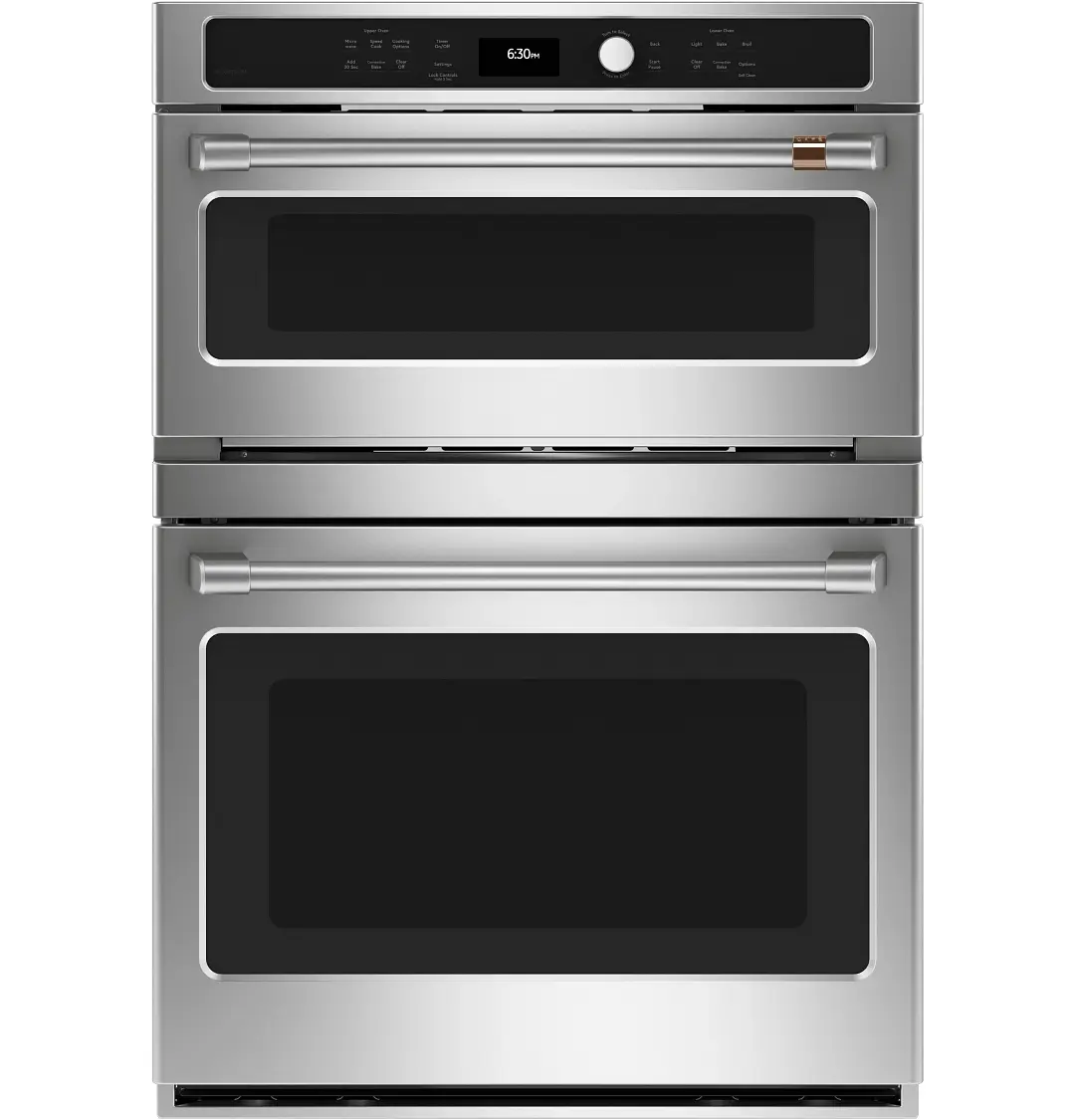 Cafe 912 Series Stainless Steel 30" Electric Oven And Microwave Combo Cafe 912 Series Stainless Steel 30" Electric Oven And Microwave Combo