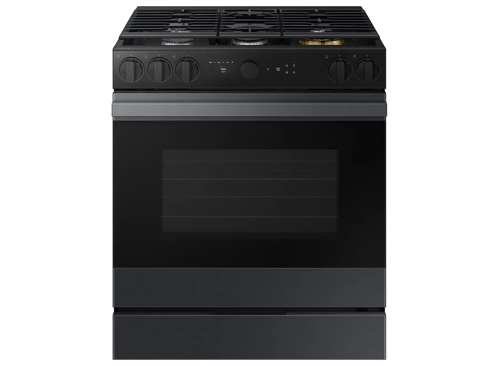Samsung Bespoke Series Black Gas Range Samsung Bespoke Series Black Gas Range