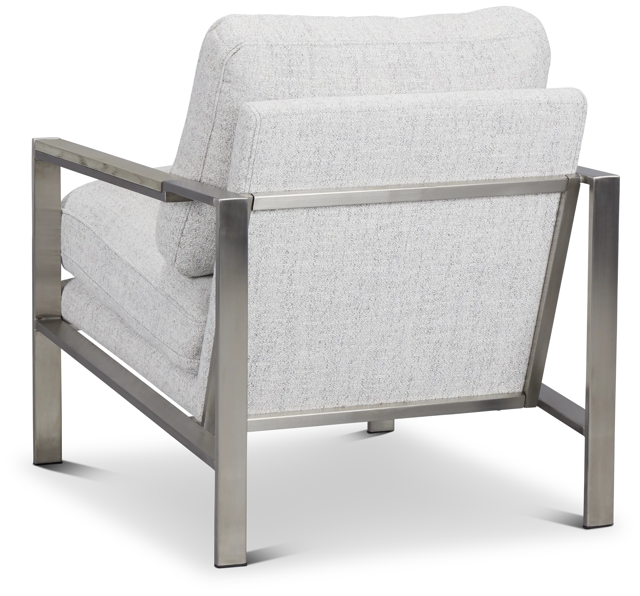 Wyatt Light Gray Fabric Accent Chair