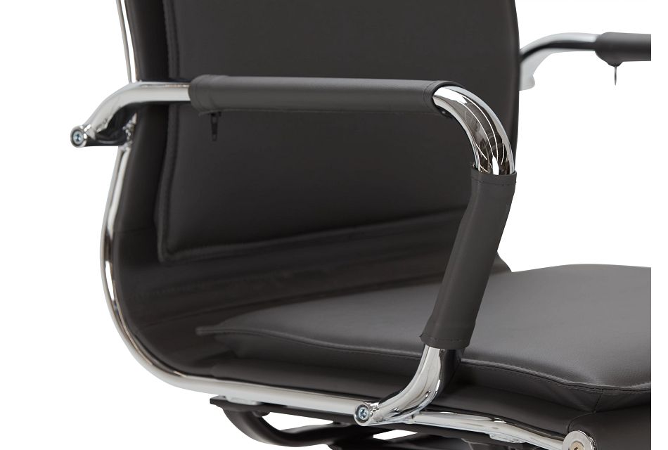 Denver Gray Uph Desk Chair