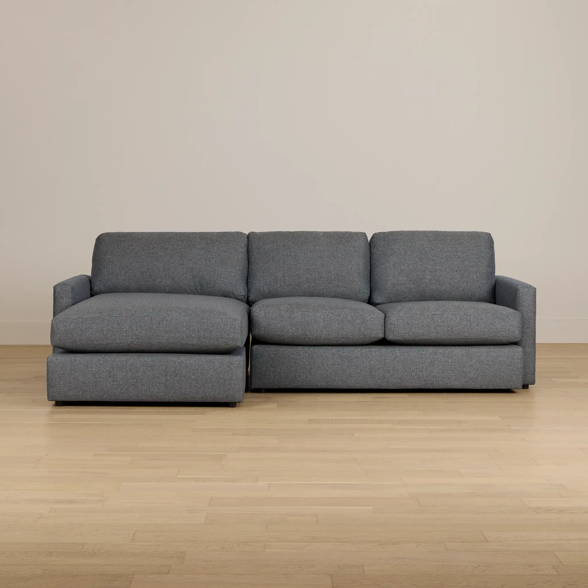 Noah Dark Gray Fabric Small Left Chaise Sectional Noah Dark Gray Fabric Small Left Chaise Sectional