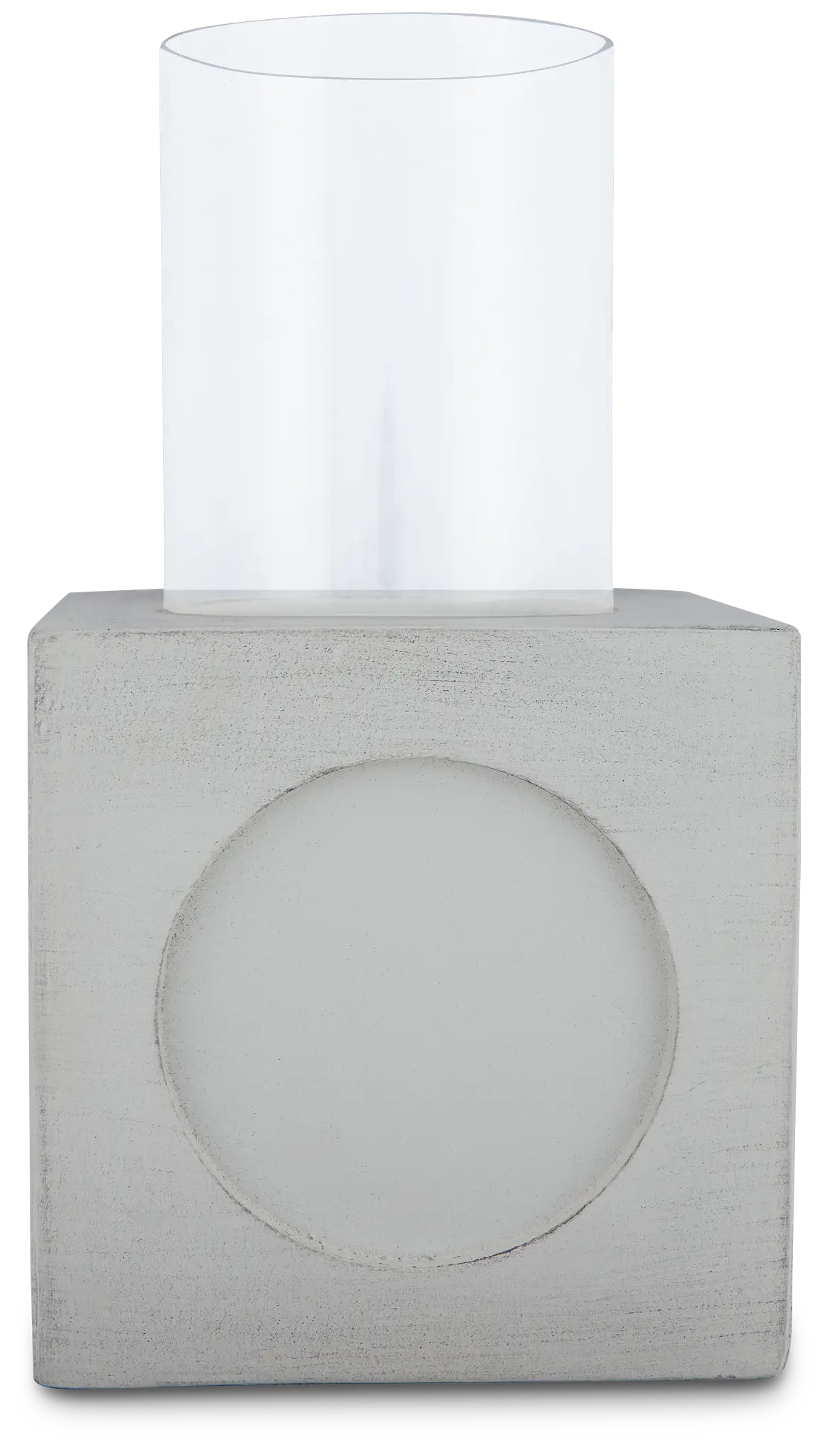 Bedford White Large Candle Holder Bedford White Large Candle Holder