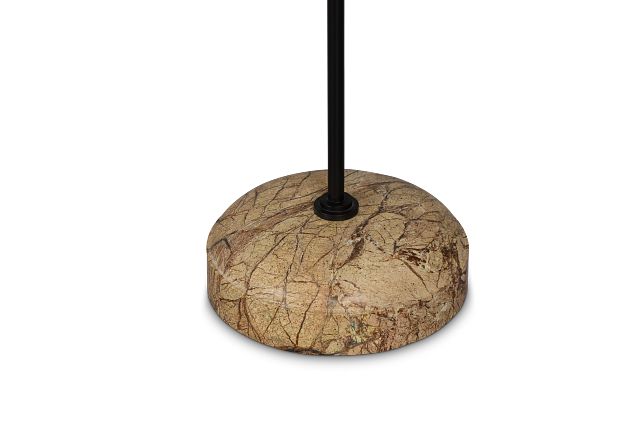 Ardalion Brown Stone Accent Table