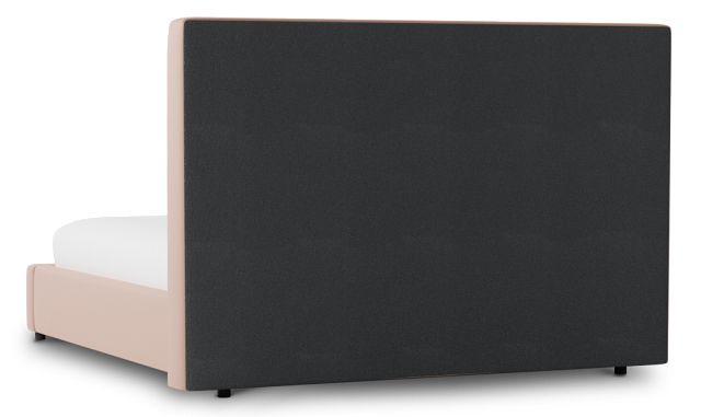 Grayton Joya Light Pink 54" Upholstered Platform Bed