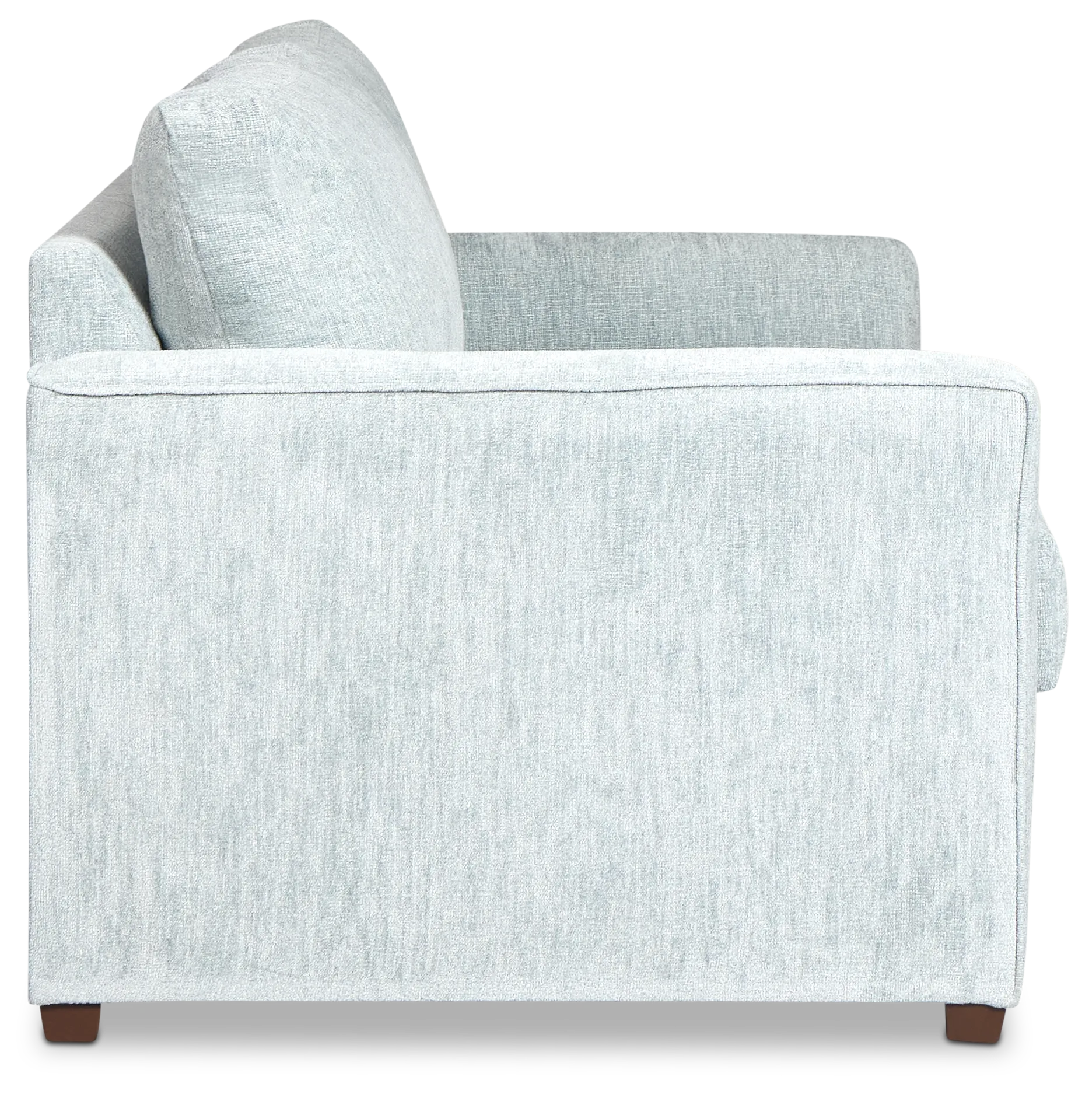 Shore Light Blue Fabric Sleeper Frame