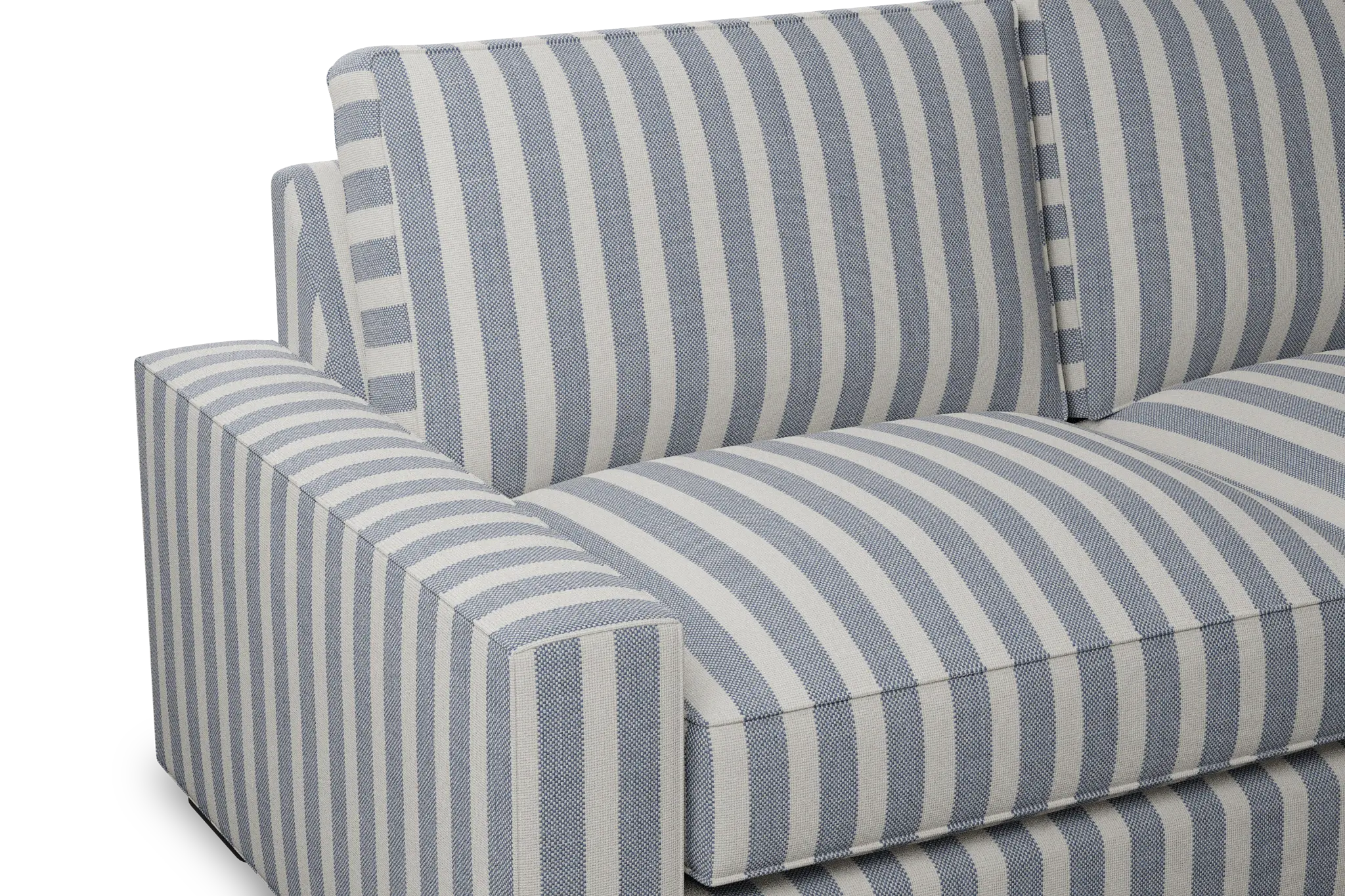 Edgewater Sea Lane Dark Blue 84" Sofa W/ 2 Cushions Edgewater Sea Lane Dark Blue 84" Sofa W/ 2 Cushions