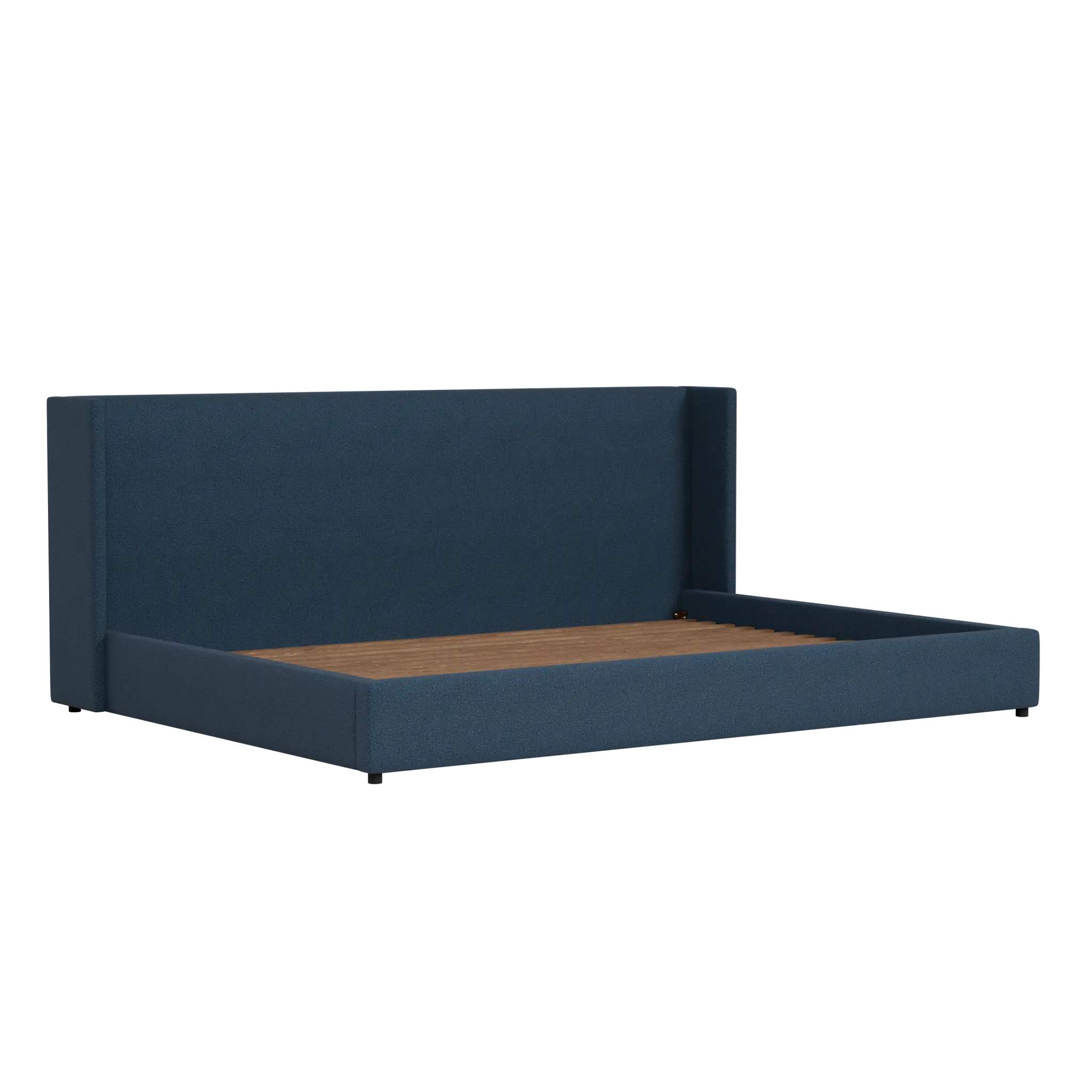 Captiva Elite Navy 48" Upholstered Shelter Bed Captiva Elite Navy 48" Upholstered Shelter Bed