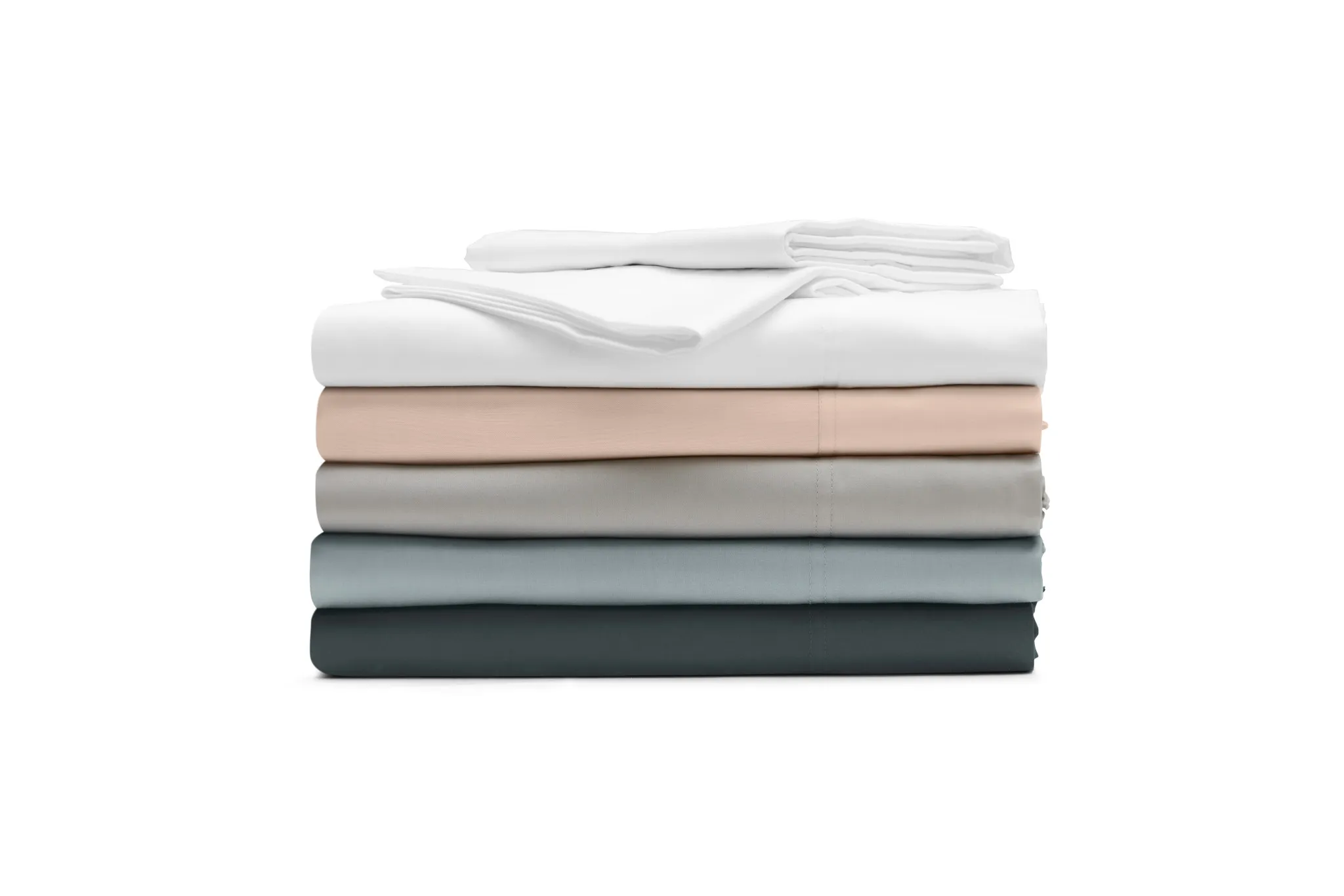 Rest & Renew Cotton Sateen Dark Blue 300 Thread Sheet Set