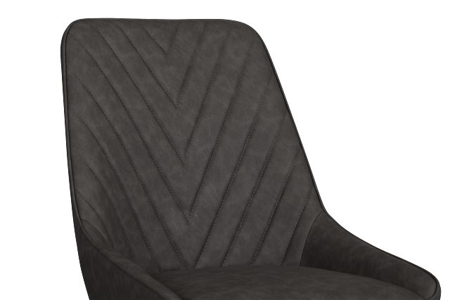 Maricopa Dark Gray Upholstered Side Chair