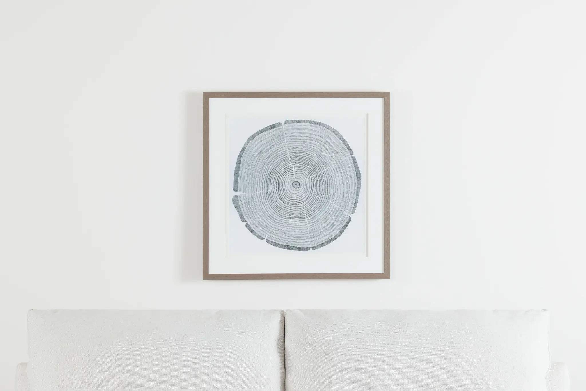 Chop Gray Framed Wall Art Chop Gray Framed Wall Art