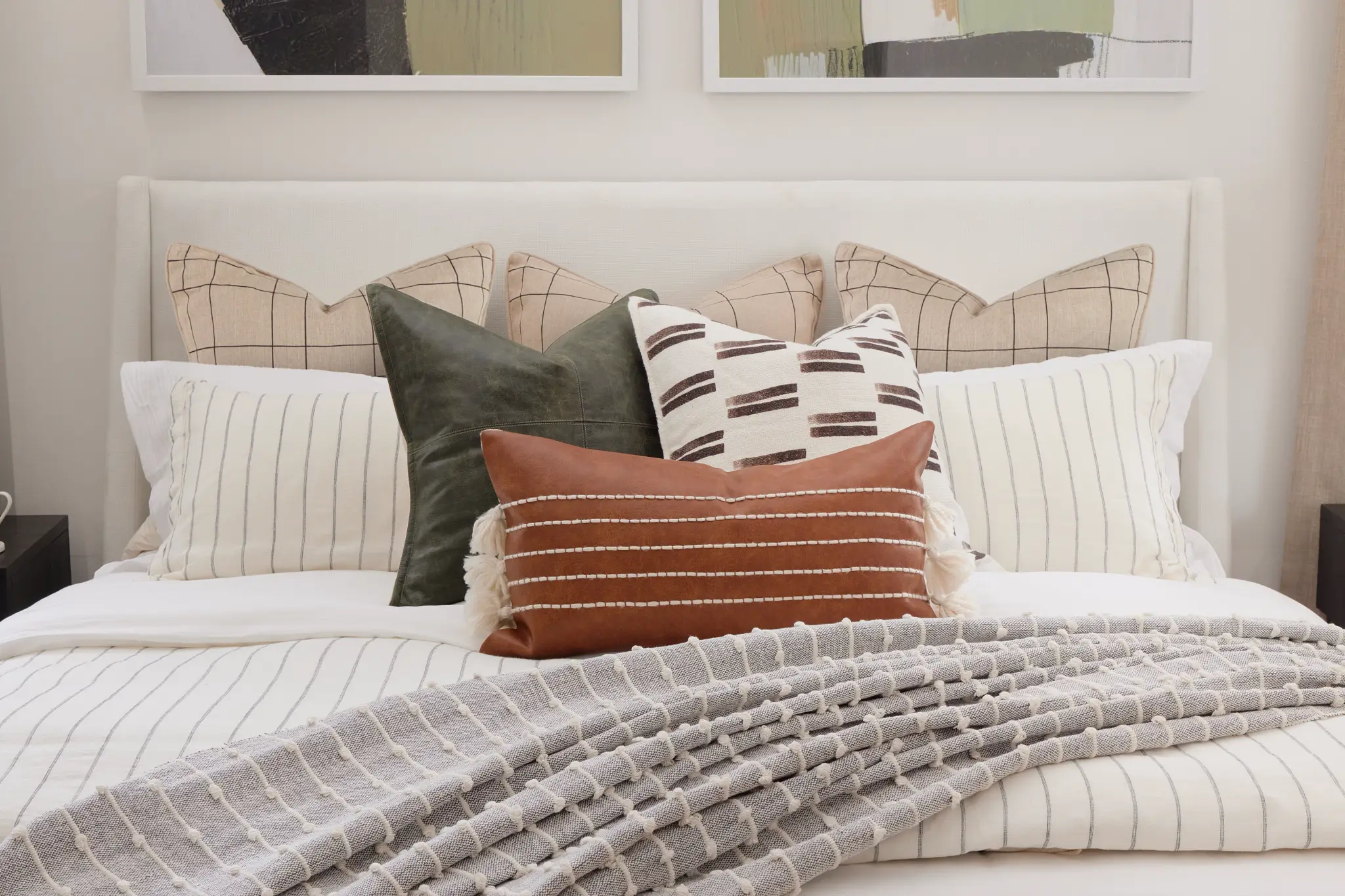 Provo White Uph Panel Bed Provo White Uph Panel Bed