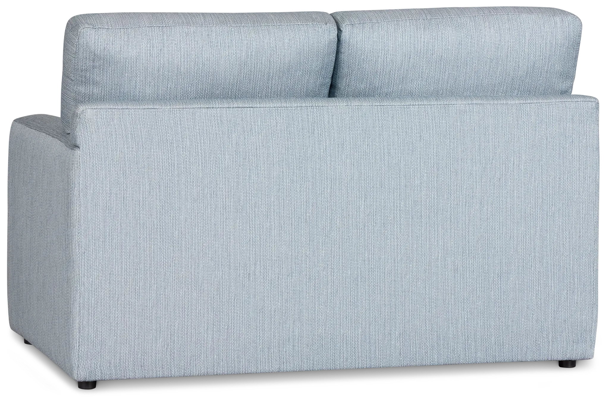 Rhodes Light Blue Fabric Loveseat Rhodes Light Blue Fabric Loveseat