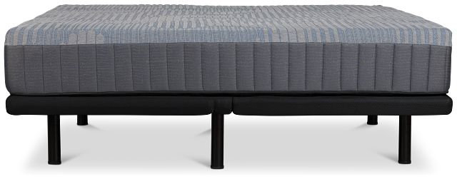 Kevin Charles By Sealy Hybrid Medium Plus Adjustable Mattress Set