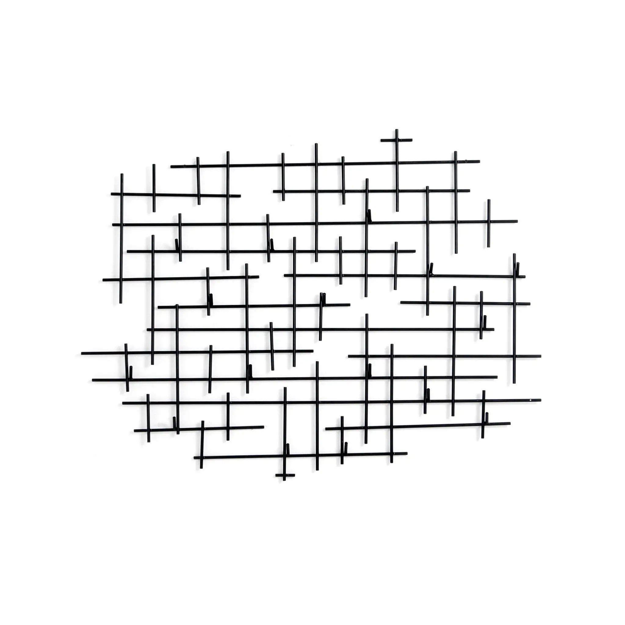 Four Hands Qualy Black Metal Coat Rack Four Hands Qualy Black Metal Coat Rack