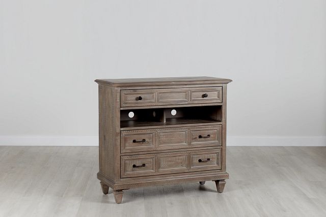 Sonoma Light Tone Media Chest